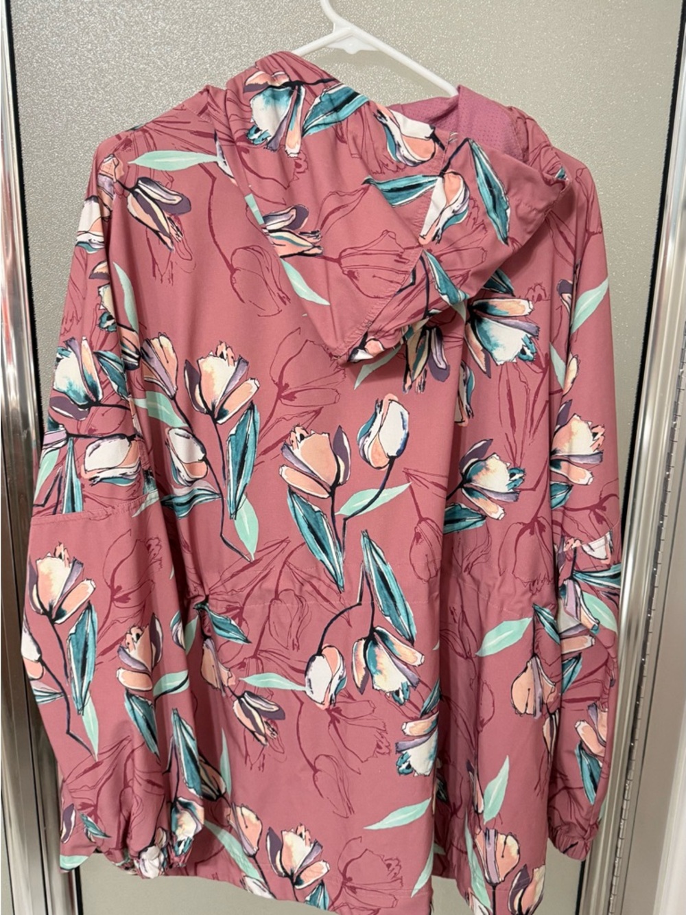 Calia Floral Hooded Jacket 2X - Picture 4 of 4